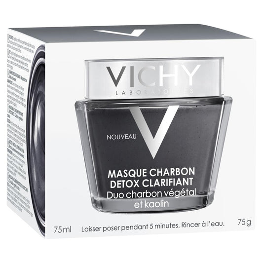 Vichy Clarifying Detox Charcoal Mask 75ml